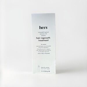 *BRAND NEW* Hers Minoxidil Topical Aerosol 5% Hair Regrowth Treatment 8/25‎